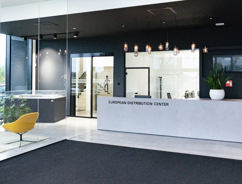 Inkomhal Carglass European Distribution Center